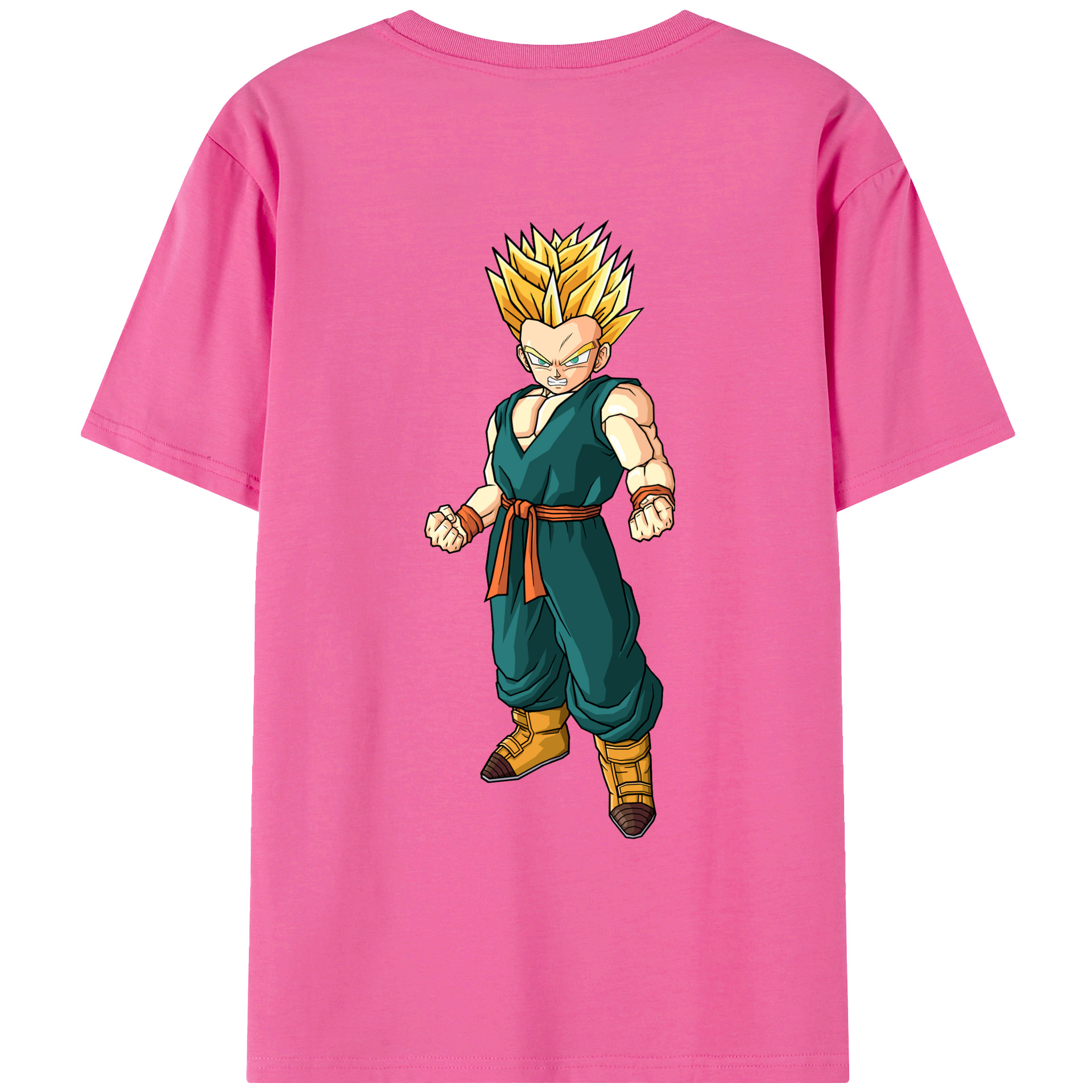 （画像用） ドラゴンボール DRAGON BALL レディース半袖Tシャツ(バックプリント)